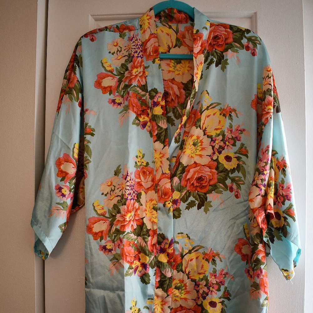 Floral Kimono Robe